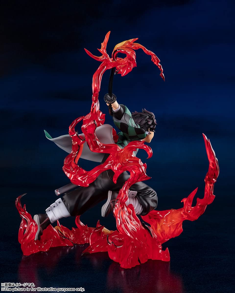 Tamashi Nations Demon Slayer Tanjiro Kamado Total Concentration Breathing Bandai Spirits FiguartsZERO