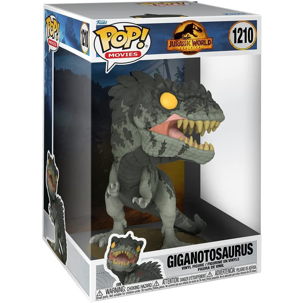 Funko Pop! Jumbo: Jurassic World Dominion - Giganotosaurus Vinyl Figure