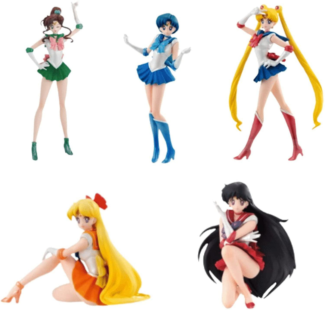 Banpresto Sailor Moon - Set Of Five Sailors 4.5" Figure