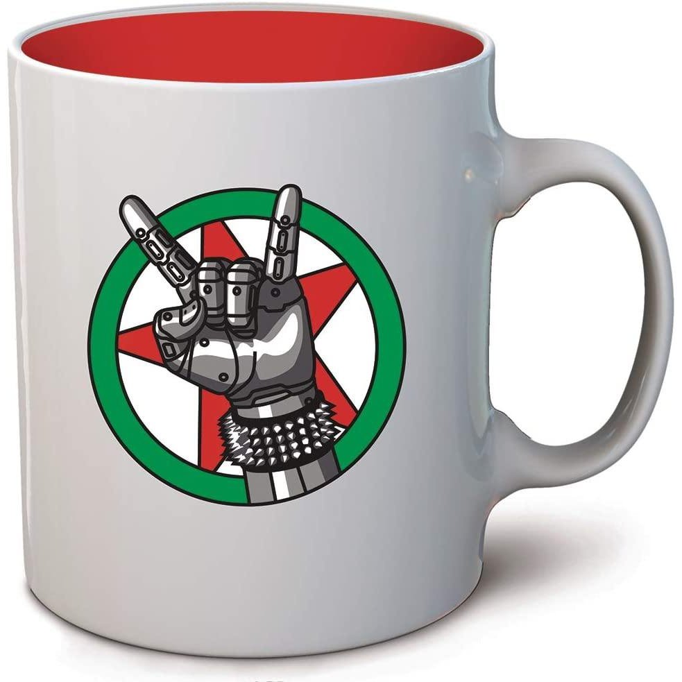 Dark Horse Deluxe Cyberpunk 2077 Johnny Silverhand emblem Coffee Mug