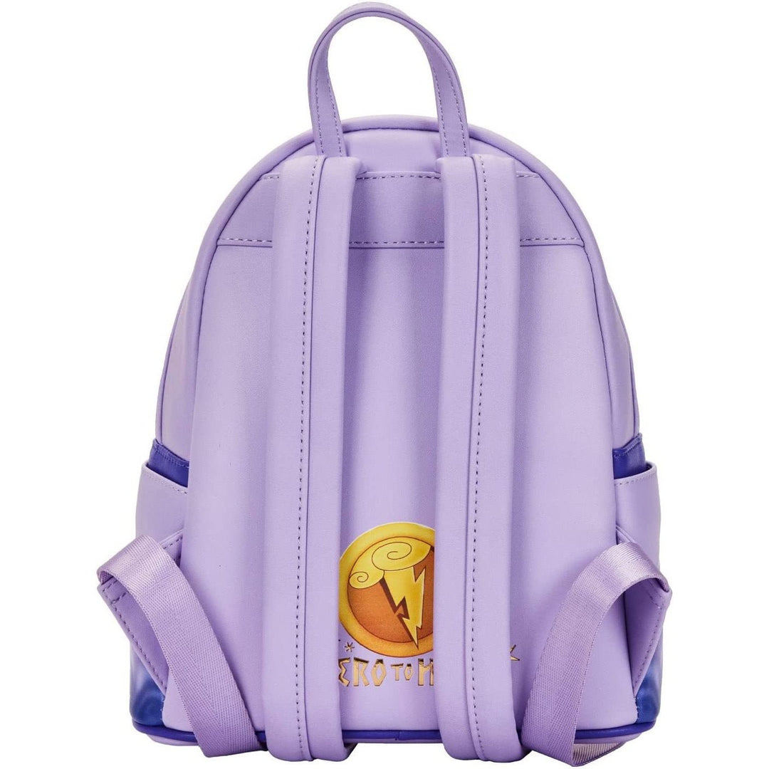Disney Hercules Muses Clouds Mini Backpack Double Strap Shoulder Bag Purse
