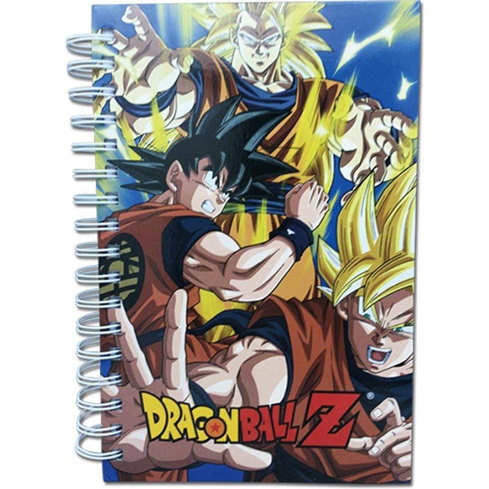 Dragon Ball Z Super Saiyan Goku Anime Spiral Notebook