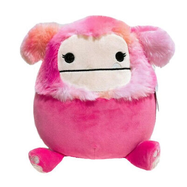 Squishmallows Hailey The Bigfoot Squishy Soft 8in Colorful Crew Plush