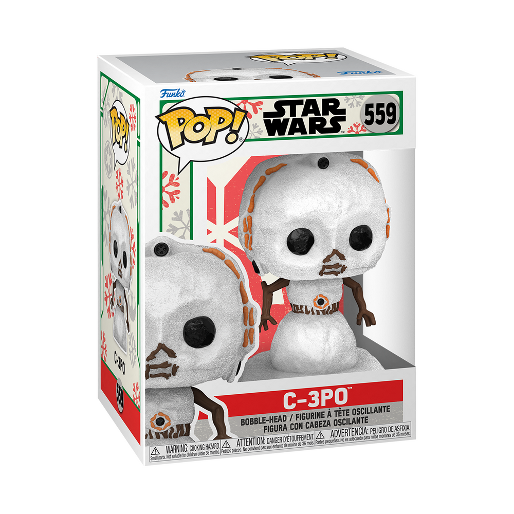 Funko Pop! Star Wars: Holiday - C-3PO Snowman