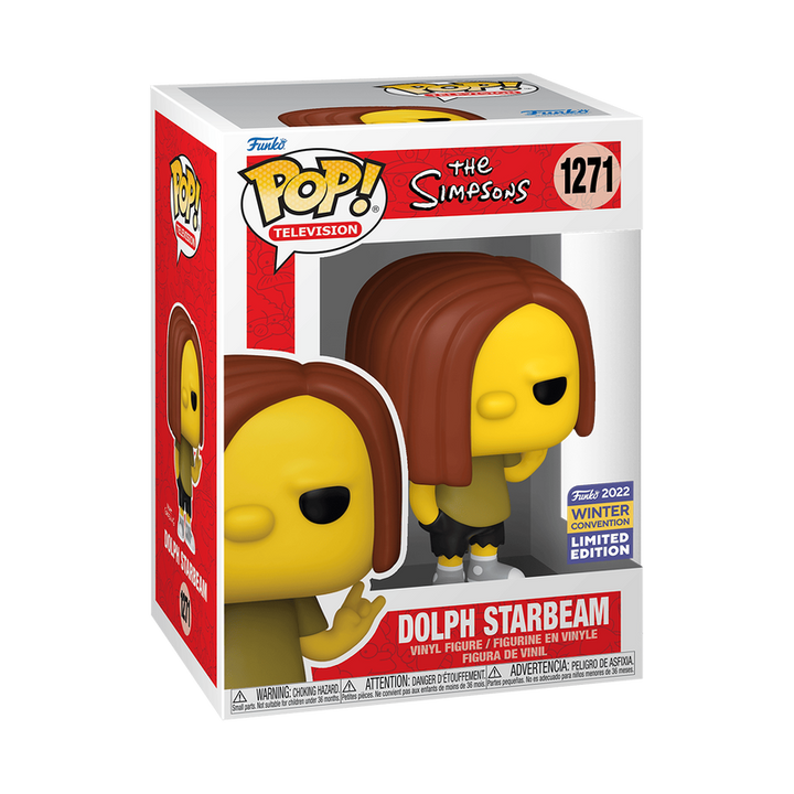 Funko Pop! Animation: The Simpsons - Dolph Starbeam Winter Convention Exclusive