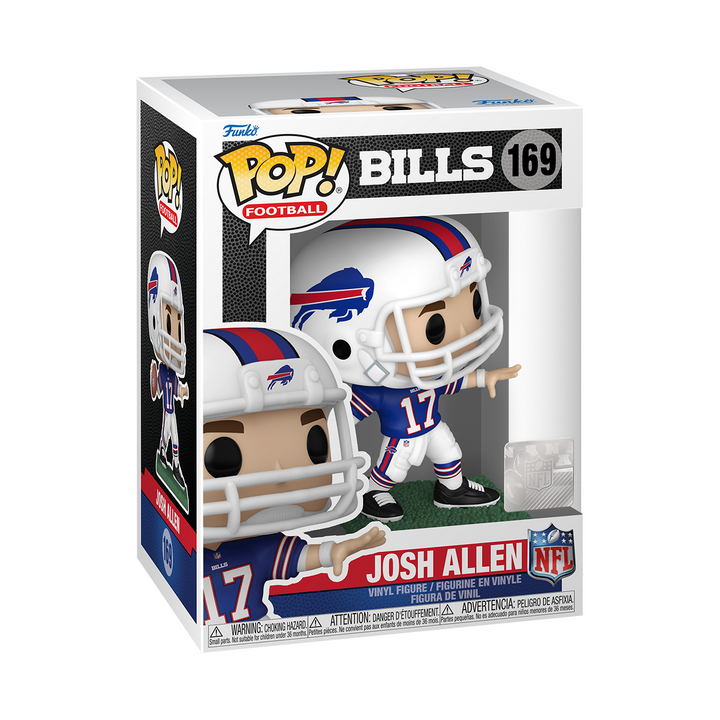 Funko Pop! NFL: Buffalo Bills - Josh Allen Home Uniform