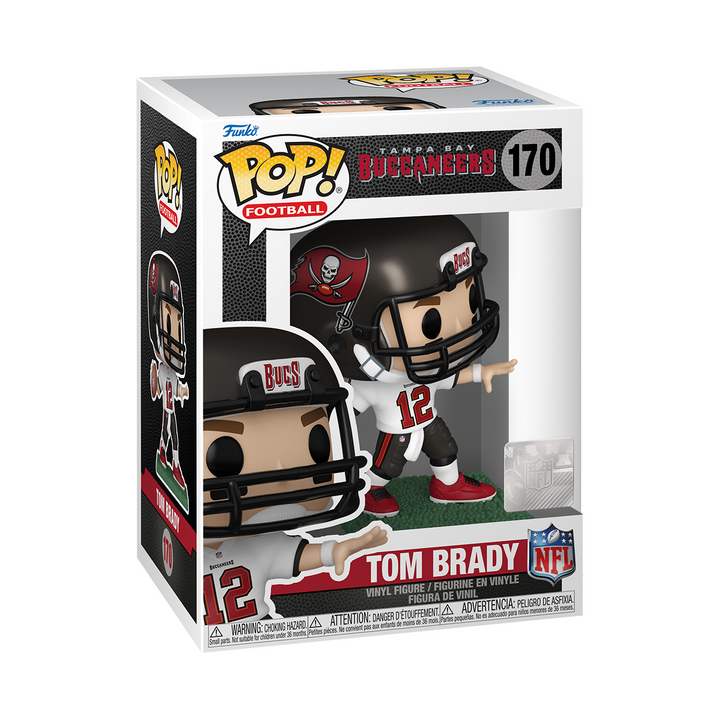 Funko Pop! NFL: Tampa Bay Buccaneers - Tom Brady Away Uniform