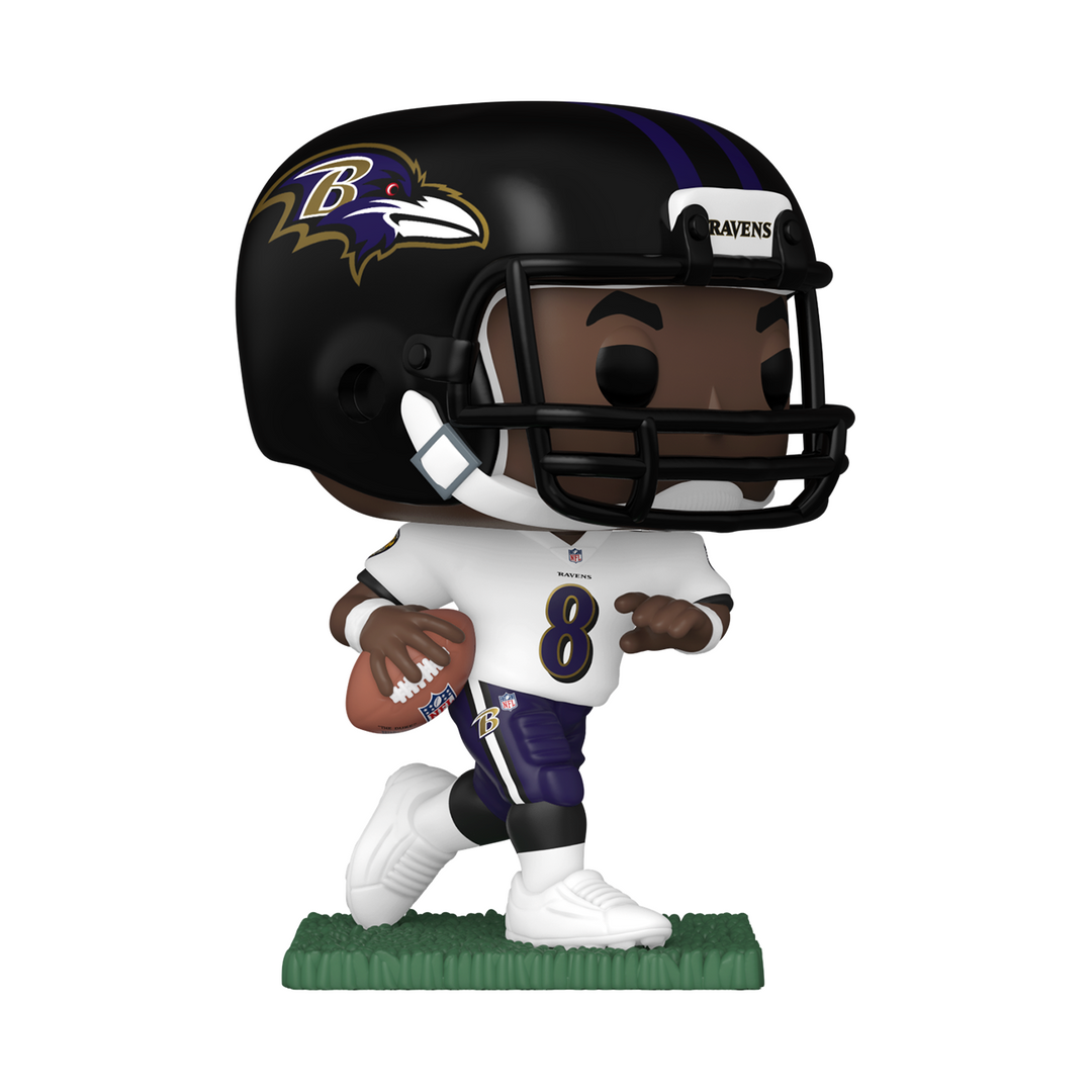 Funko Pop! NFL: Baltimore Ravens - Lamar Jackson Away Uniform
