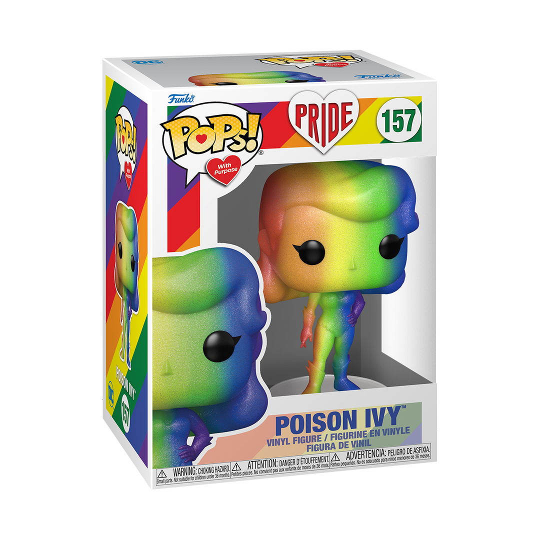 Funko Pop! DC Comics Heroes: Pride - Poison Ivy Rainbow Glitter