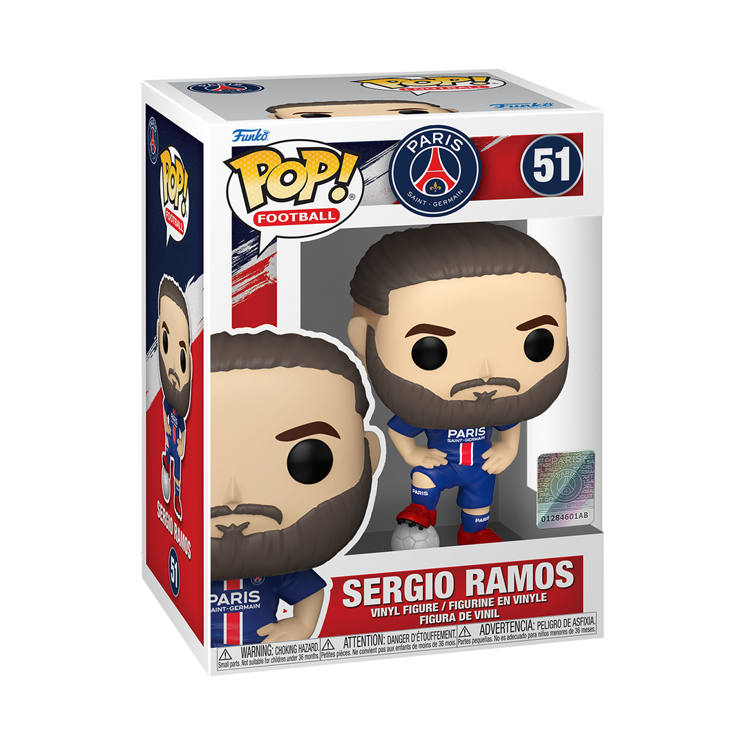 Funko Pop! Football: Paris Saint-Germain PSG - Sergio Ramos