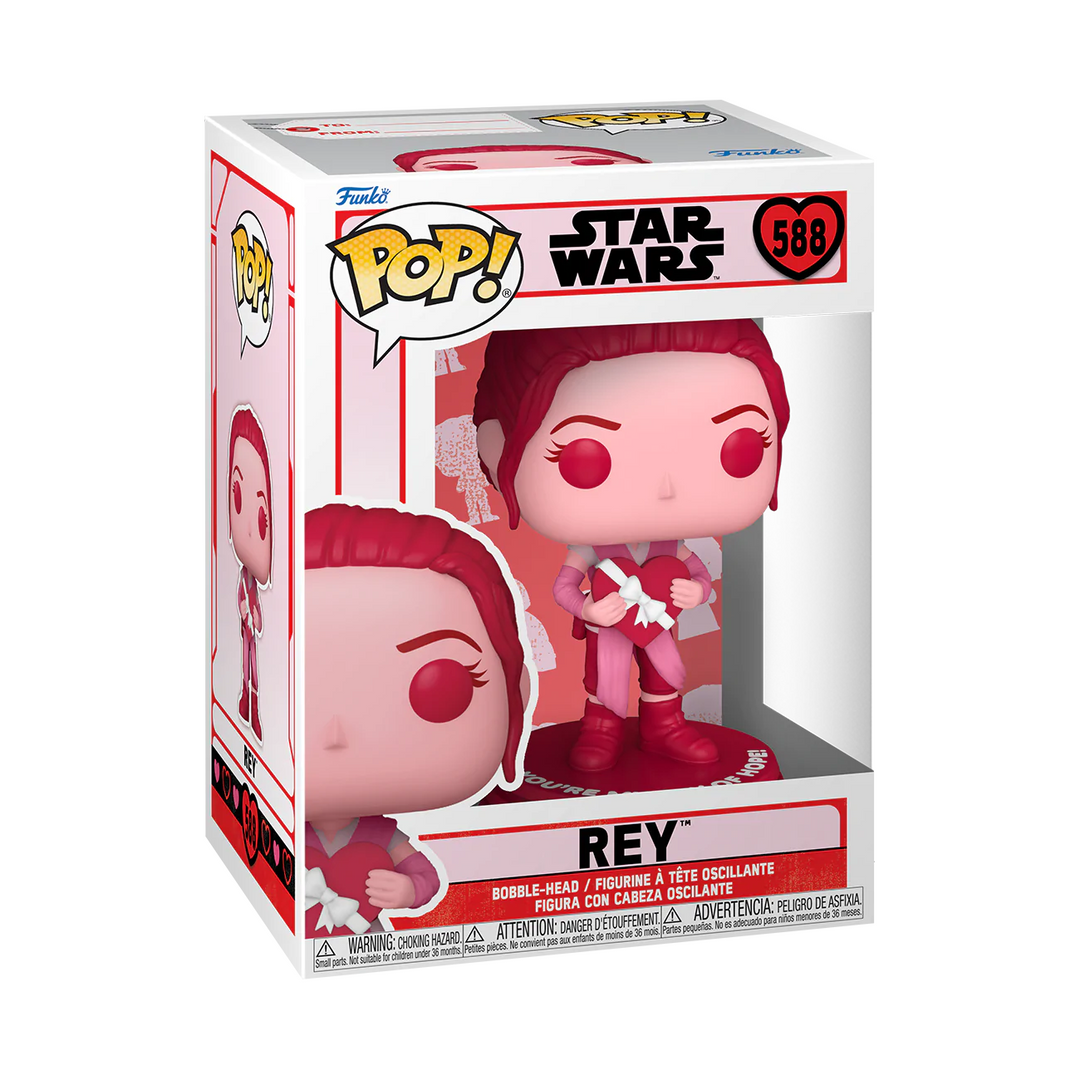 Funko Pop! Star Wars: Valentines - Rey
