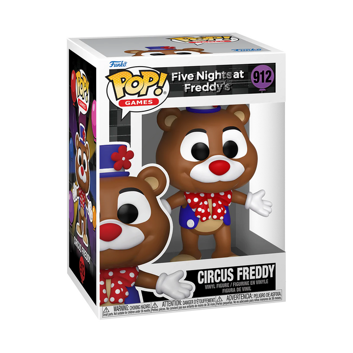 Funko Pop! Games: Five Nights at Freddy's Balloon Circus - Circus Freddy
