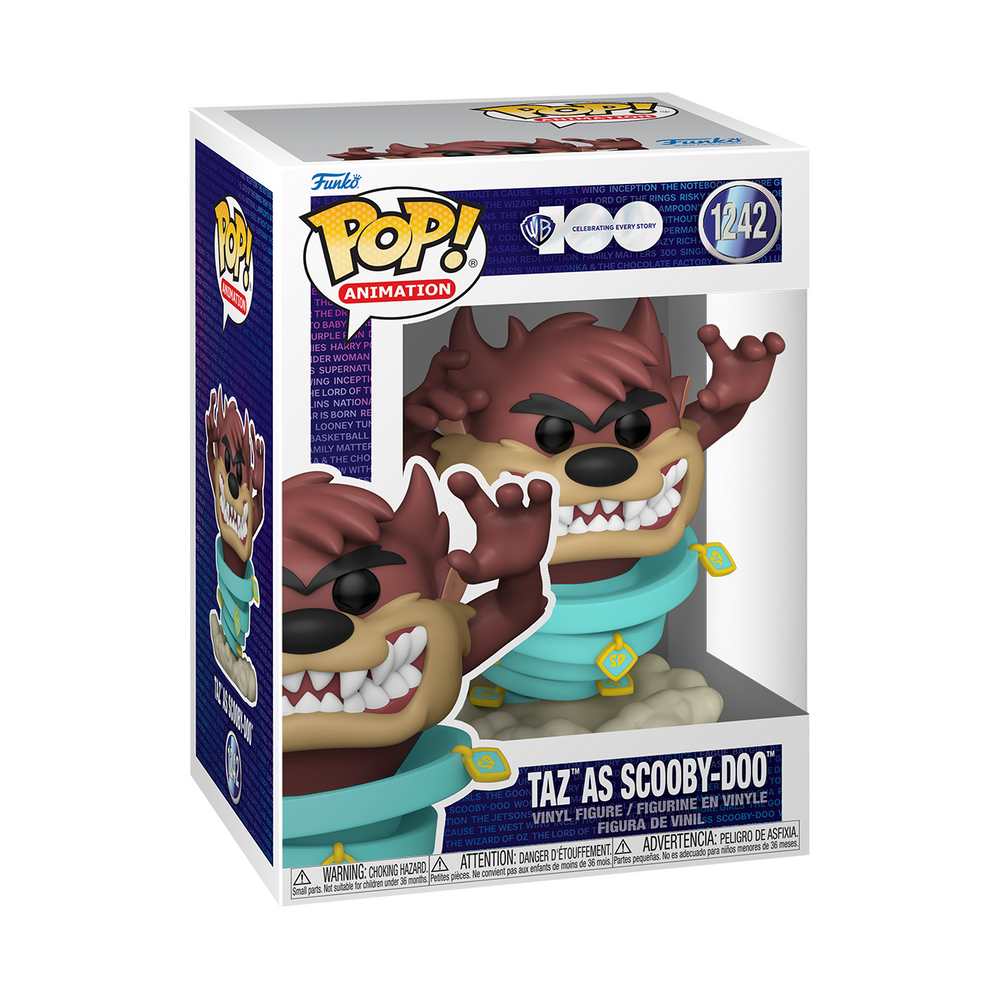 Funko Pop! Animation: Warner Bros 100th - Taz as Scooby-Doo