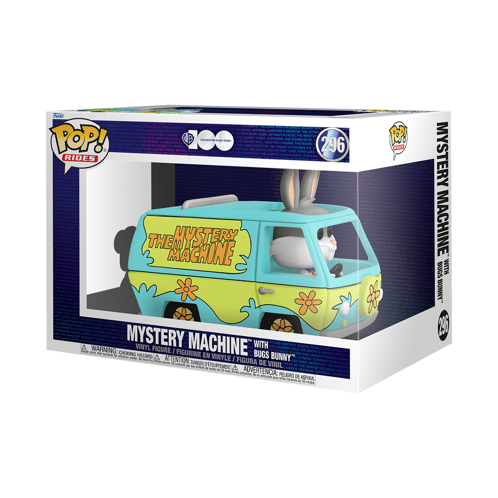 Funko Pop! Rides Super Deluxe Animation: Warner Bros 100th - Mystery Machine with Bugs Bunny