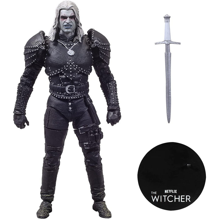 McFarlane Toys Netflix The Witcher Geralt of Rivia Witcher Mode Season 2 7" Action Figure with Accessories