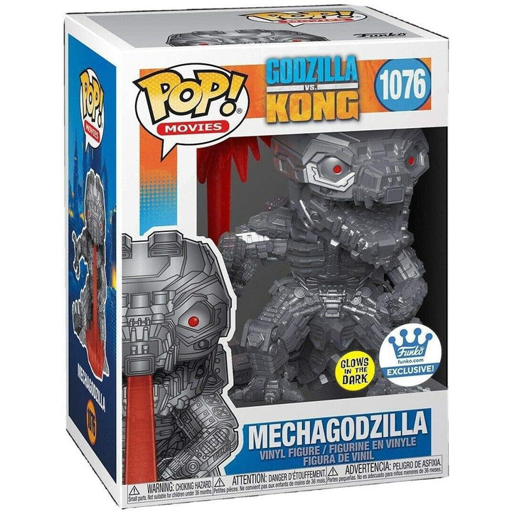 Funko Pop Godzilla vs. Kong Mechagodzilla Glow Exclusive Vinyl Figure