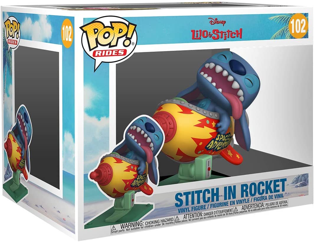 Funko Pop! Rides: Lilo & Stitch - Stitch in Rocket Vinyl Figure