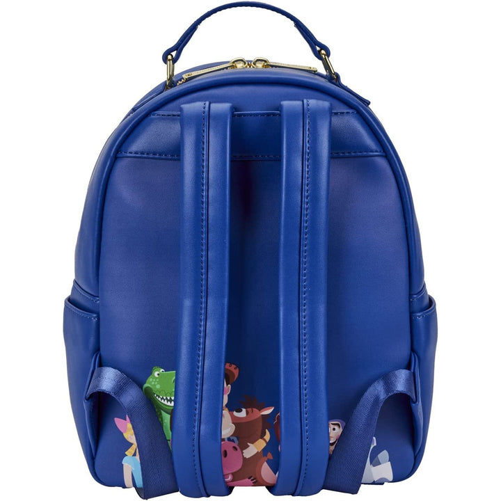 Loungefly Disney Pixar Moment Toy Story Woody Bo Peep Womens Double Strap Shoulder Bag Purse Backpack