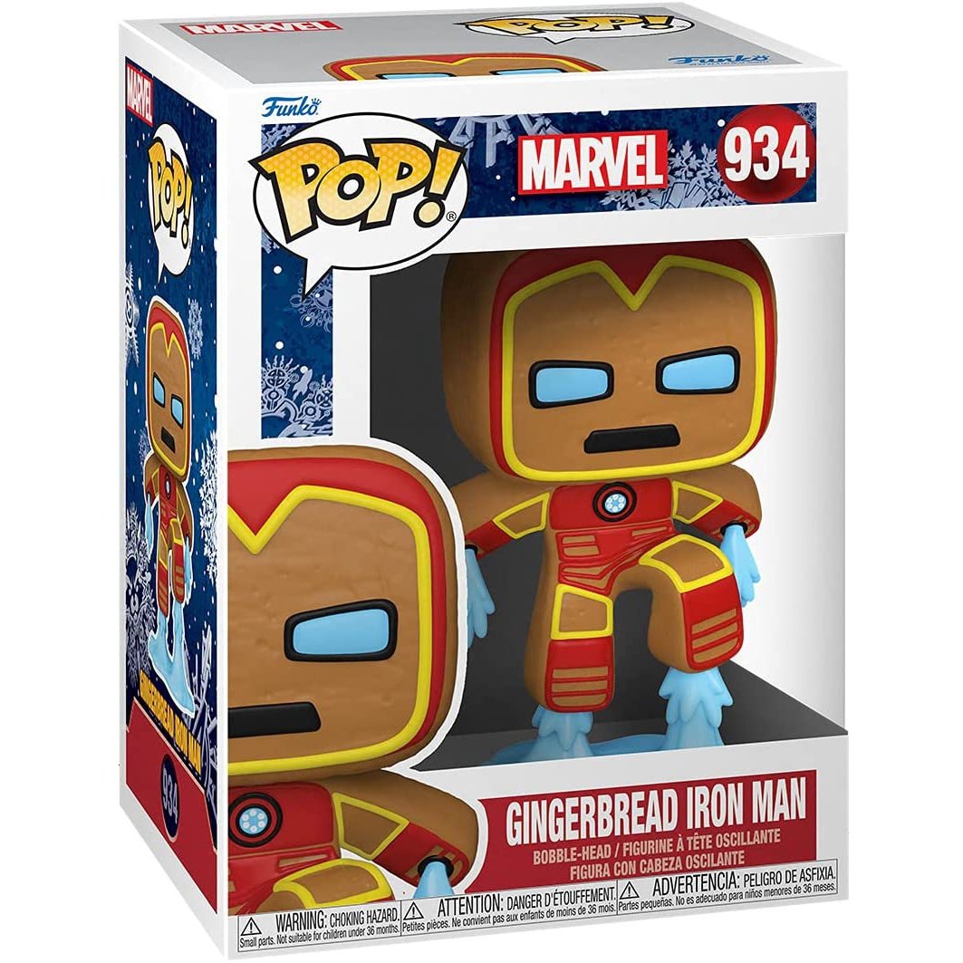 Funko Pop! Marvel: Gingerbread Iron Man Vinyl Figure