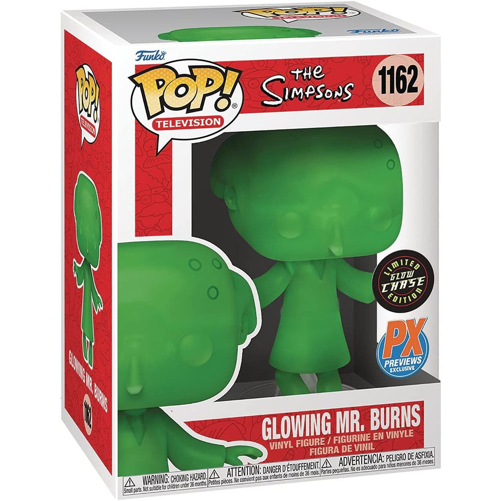 Funko Pop! Animation: The Simpsons - Glowing Mr. Burns Chase PX Previews