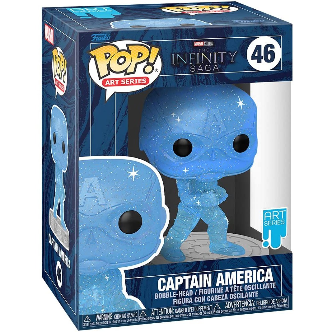 Funko Pop! Artist Series: Marvel Infinity Saga - Captain America Vinyl Figure