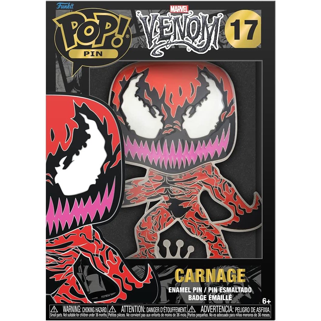 Venom 2: LeVenom 2: Let There Be Carnage, Carnage 10 Funko Pop! Vinyl  Figure