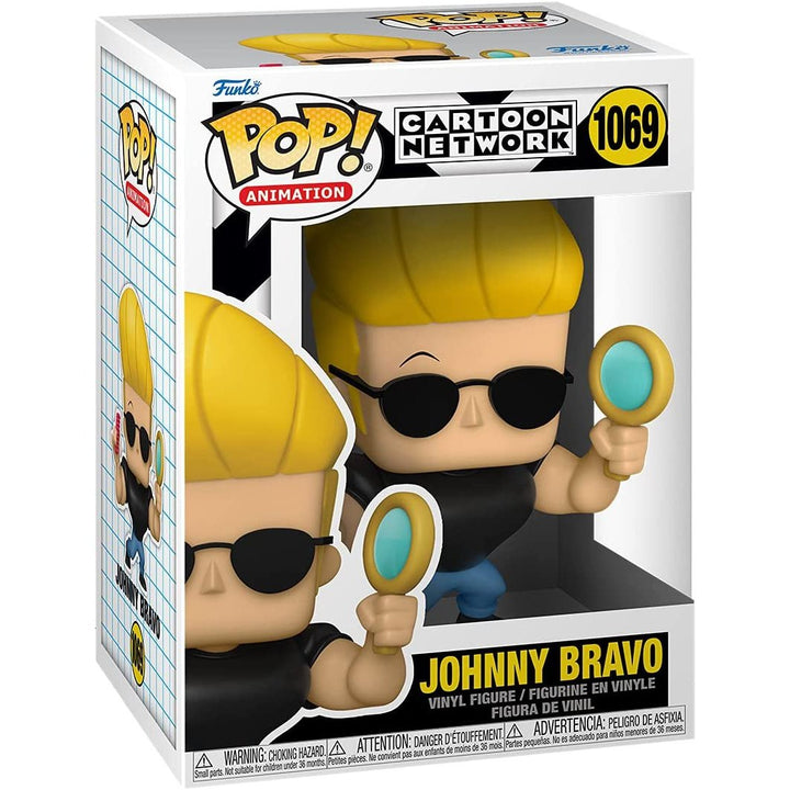 Funko Pop! Animation: Johnny Bravo - Johnny with Mirror & Comb Vinyl Figure