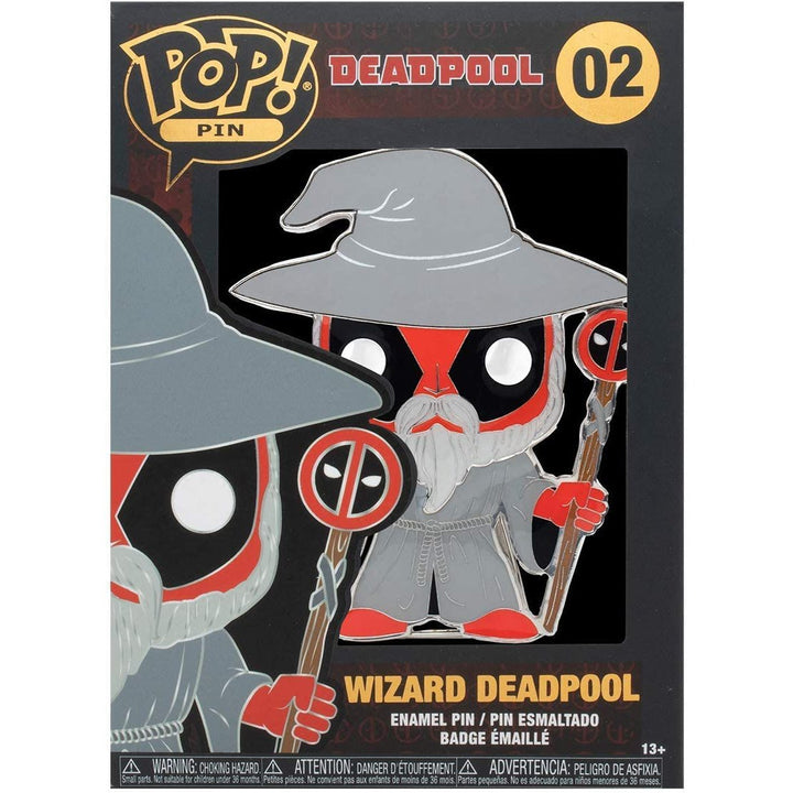 Funko Pop! Pins Marvel - Wizard Deadpool Pin