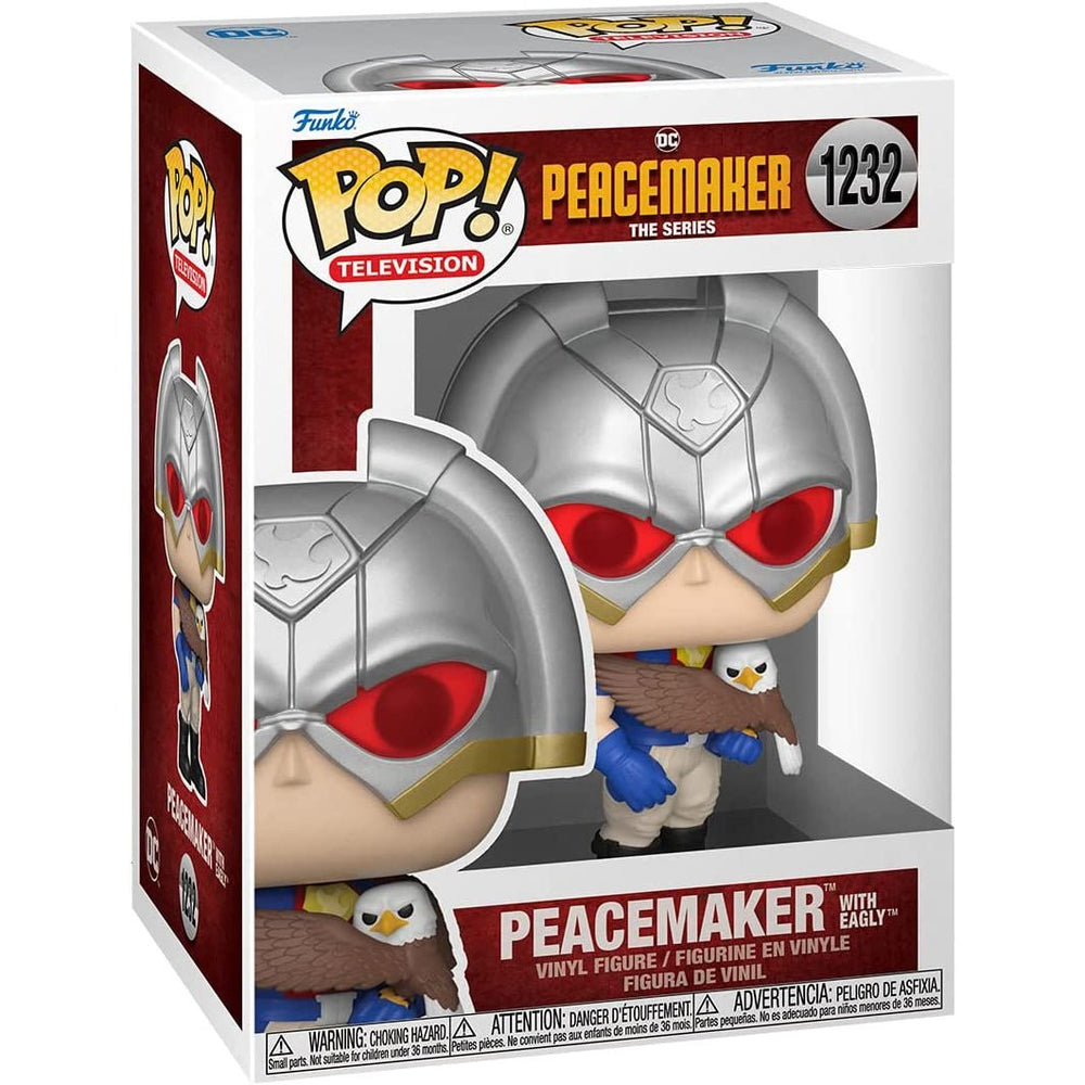 Funko Pop! TV: Peacemaker - Peacemaker with Eagly Vinyl Figure