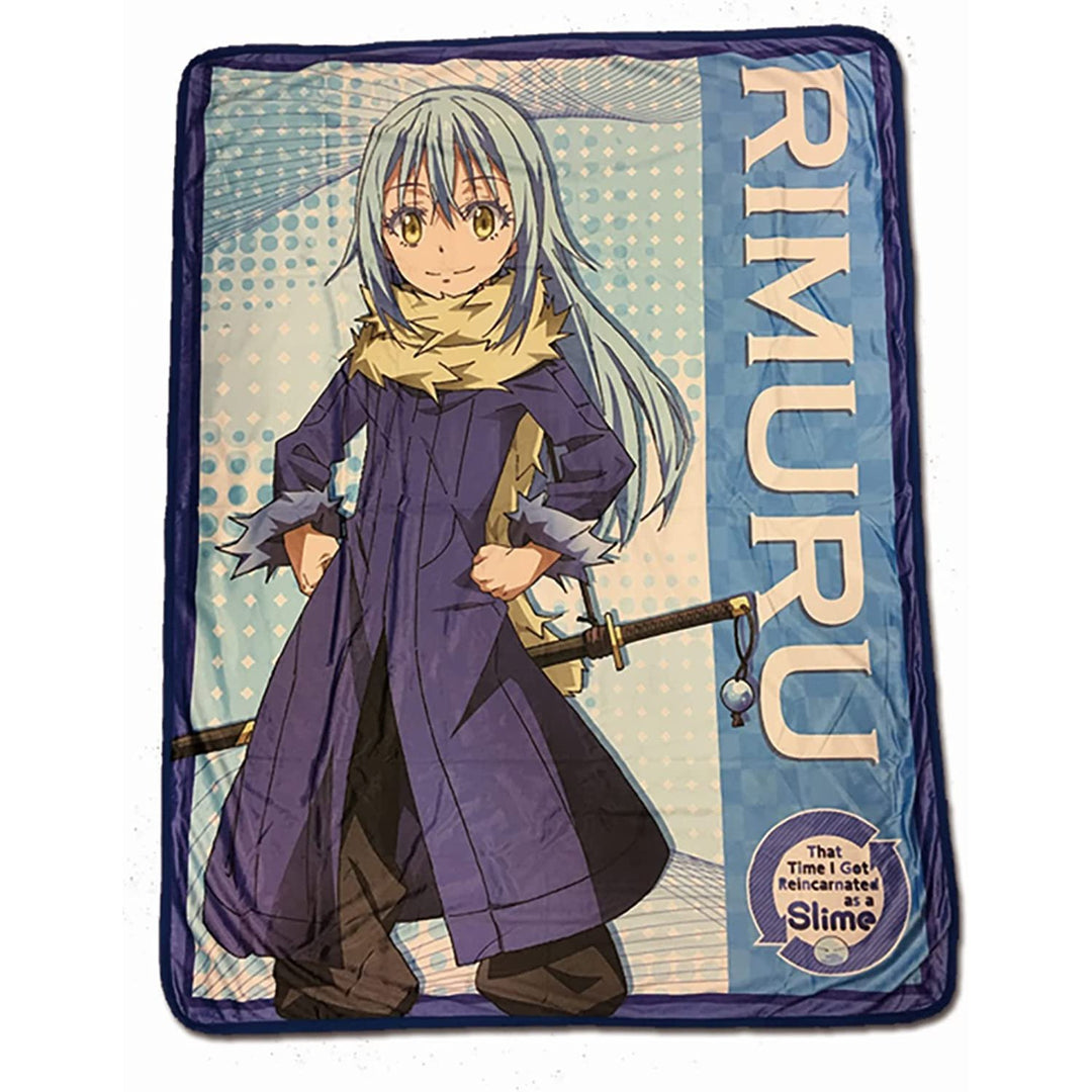 That Time I Got Reincarnated As A Slime Rimuru Tempest Sublimation Throw Blanket 60" by 46"