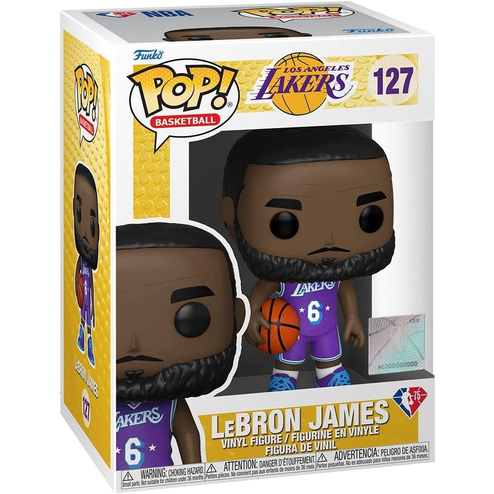 Funko Pop! NBA: Lakers - Lebron James Collectible Vinyl Figure