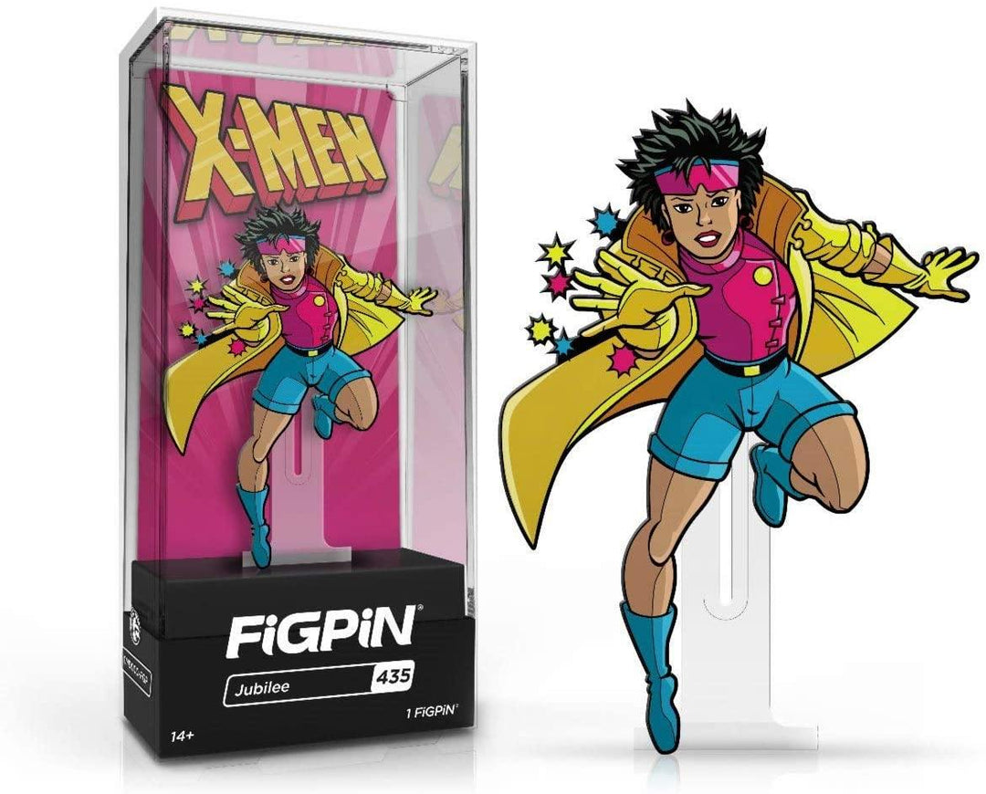 FiGPiN X-Men Animated Series Jubilee #435 Enamel Pin