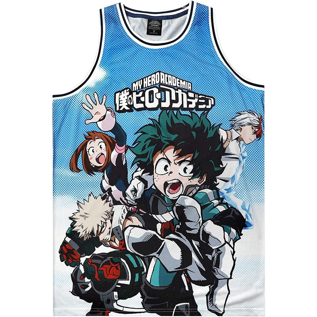 My Hero Academia Sublimated Characters Unisex Adult Jersey