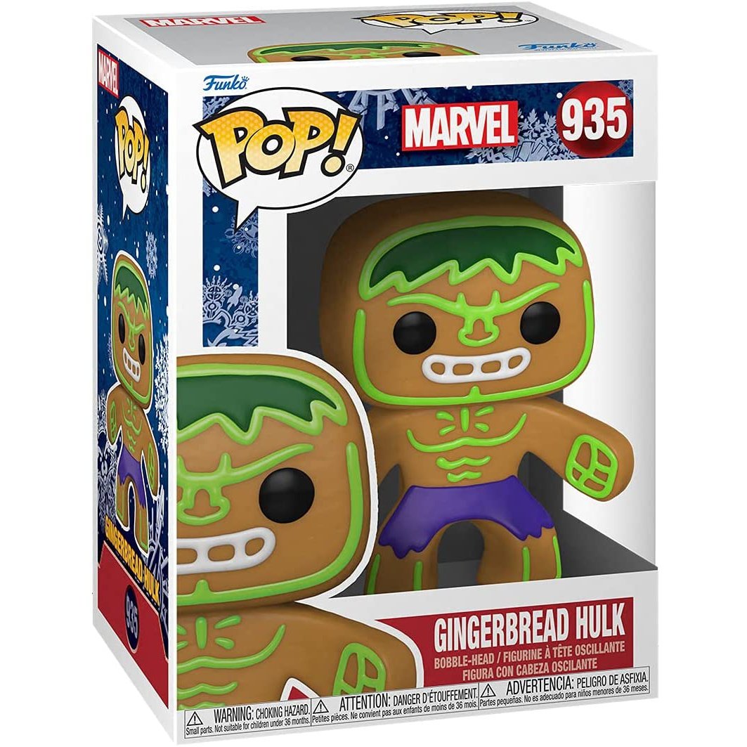 Funko Pop! Marvel: Gingerbread Hulk Vinyl Figure