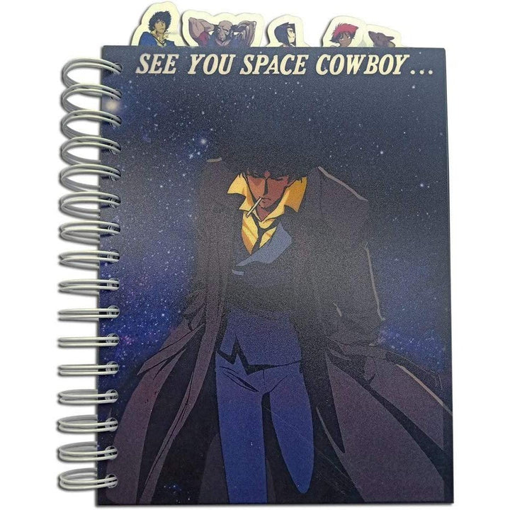Cowboy Bebop See You Space Cowboy Anime Spiral Tabbed Notebook