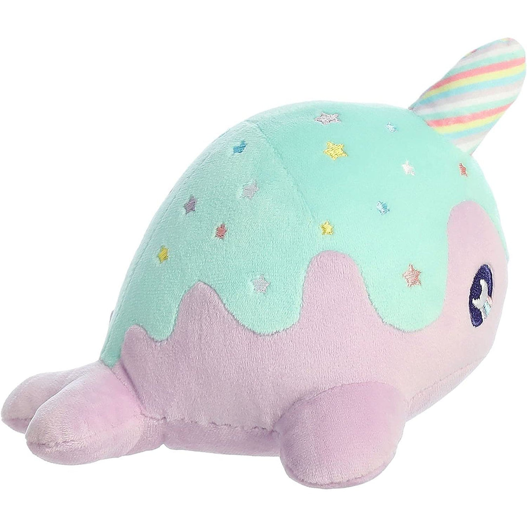 Aurora - Tasty Peach - 7" Pastel Lollipop Nomwhal Plush