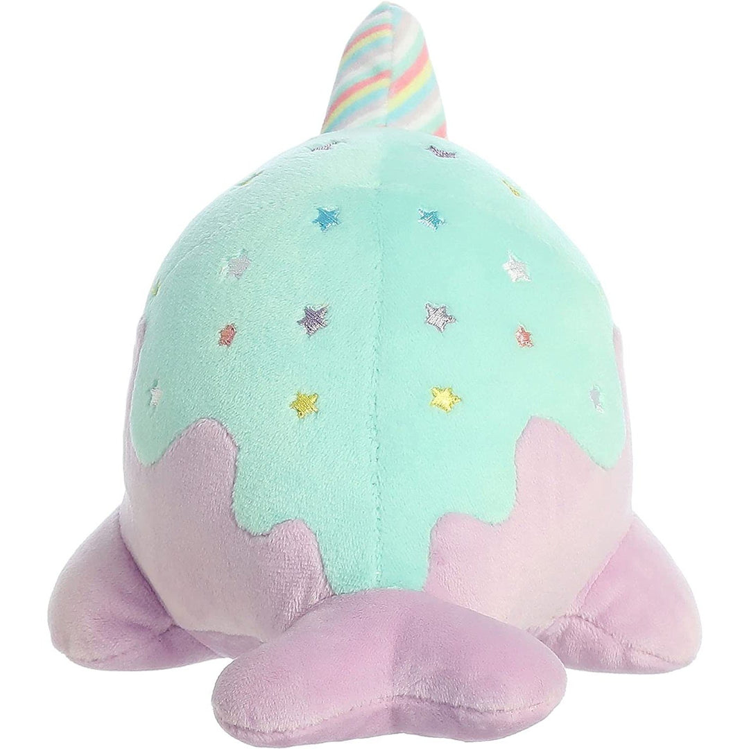 Aurora - Tasty Peach - 7" Pastel Lollipop Nomwhal Plush