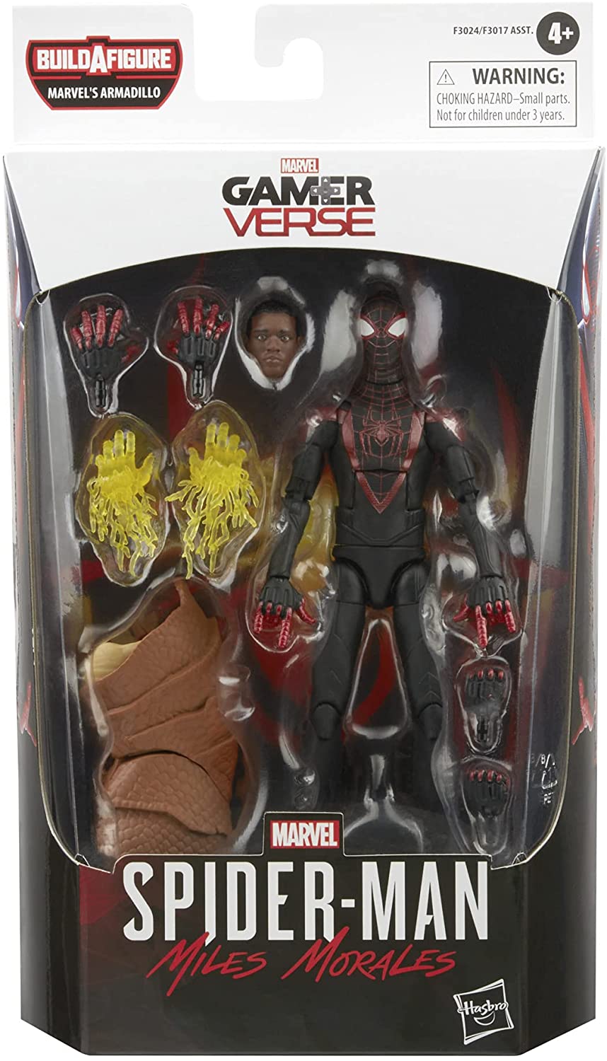 Spider-Man Marvel Legends Series Gamerverse Miles Morales 6-inch Collectible Action Figure