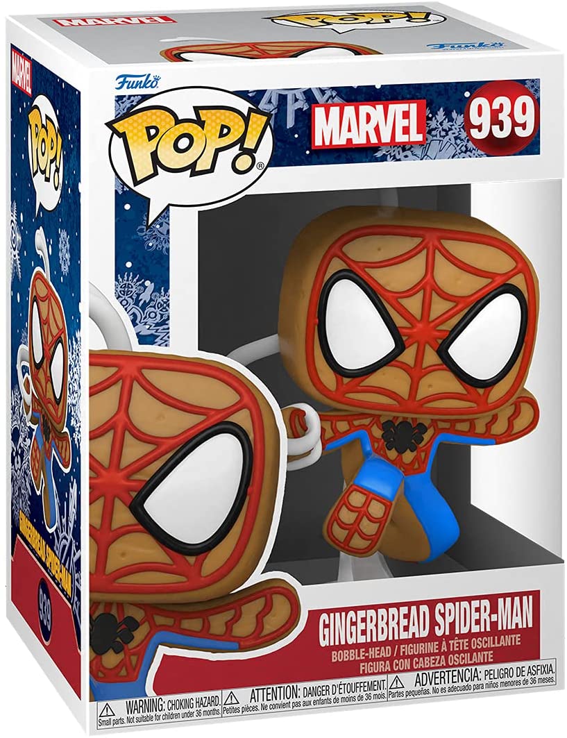 Funko Pop! Marvel: Gingerbread Spider-Man Vinyl Figure