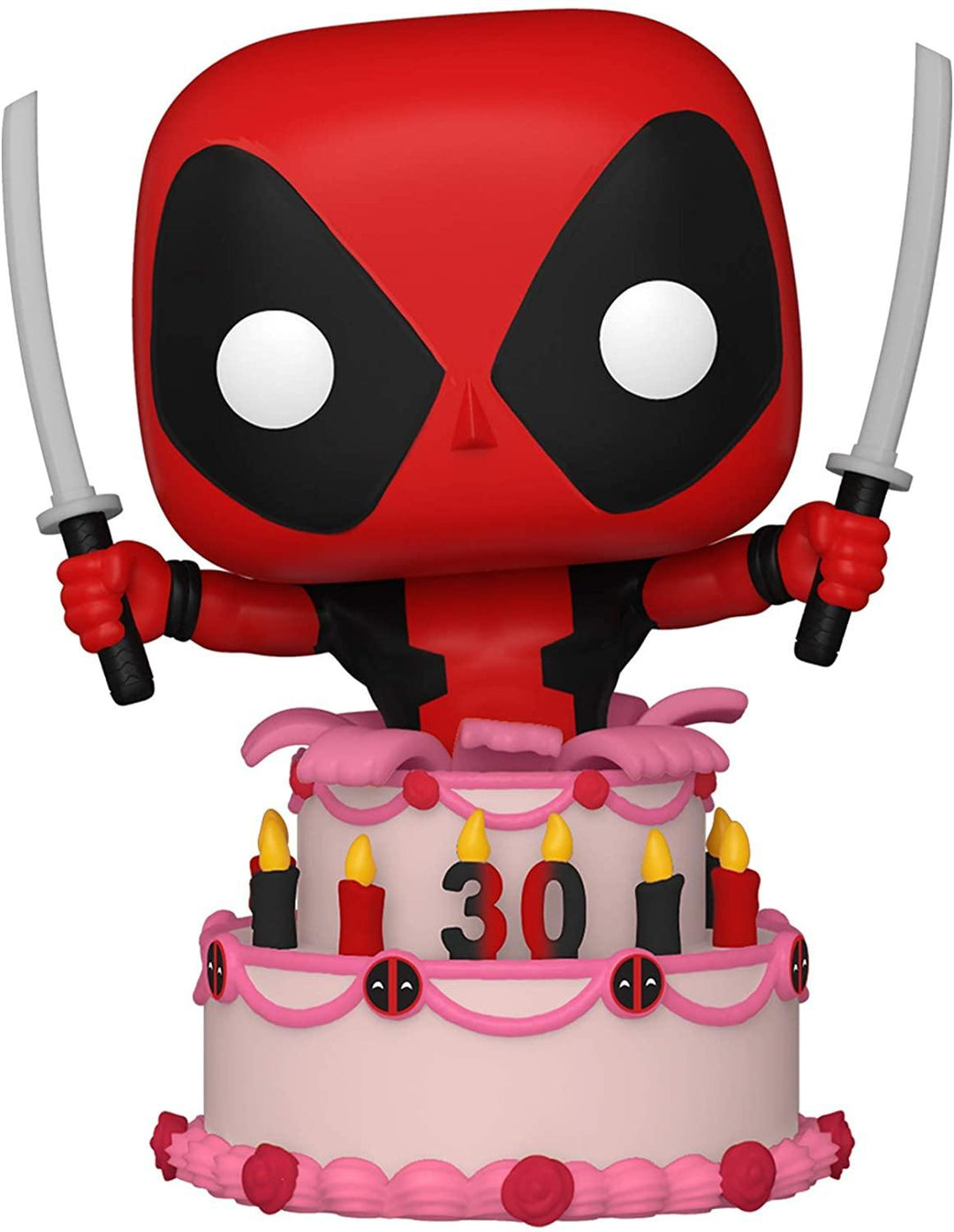 Funko Pop! Marvel: Deadpool 30th - Deadpool in Cake Vinyl Figure