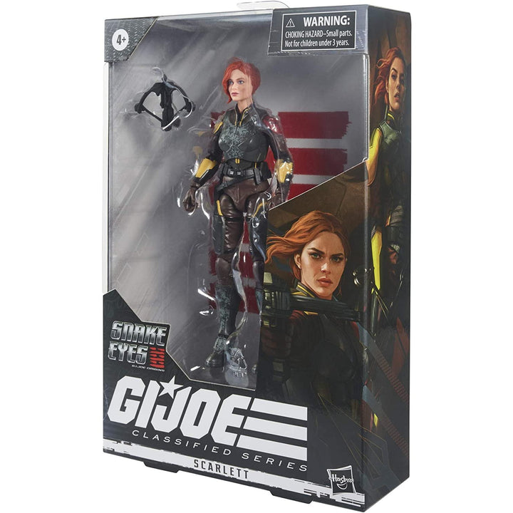 G.I. Joe Classified Series Snake Eyes Origins Scarlett Action Figure