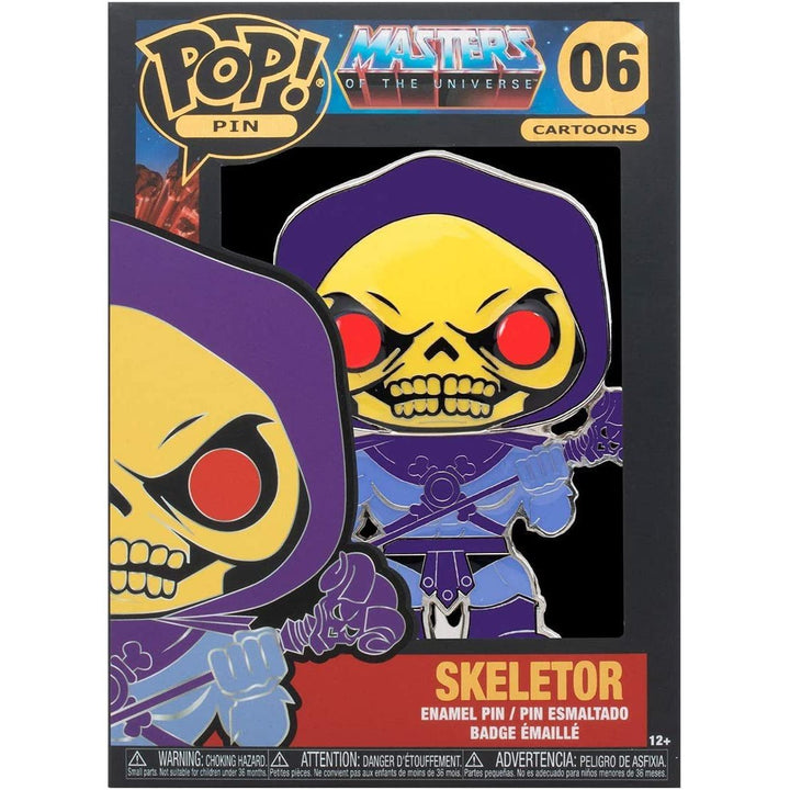 Funko Pop! Pins: Masters of The Universe - Skeletor with Glow in The Dark Eyes