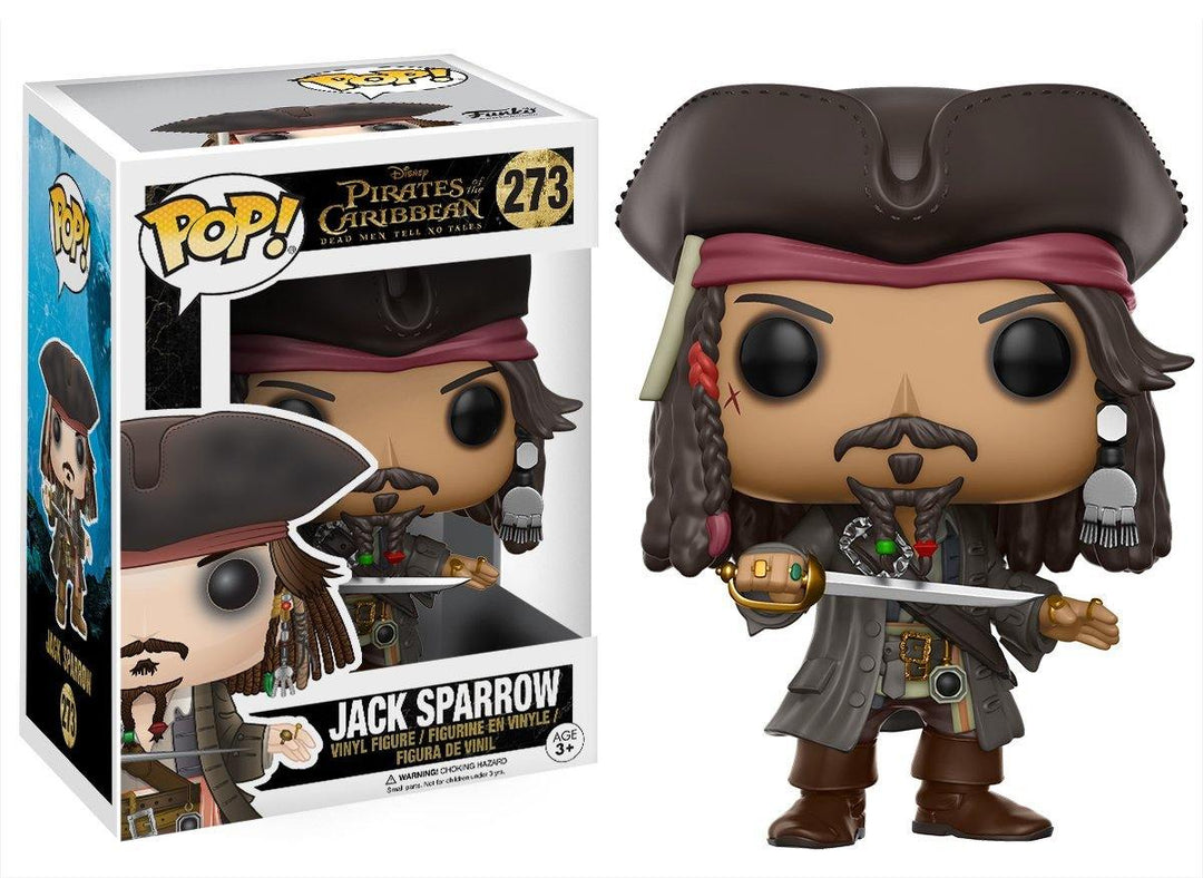 Funko Pop Disney Pirates Of The Caribbean Jack Sparrow Vinyl Action Figure