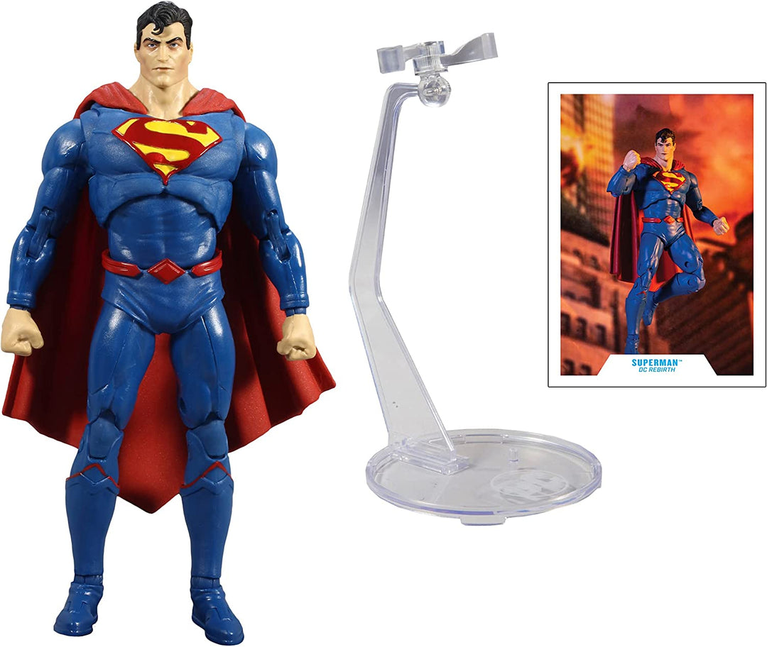 DC Multiverse 7 Rebirth Superman And Hazmat Batman Figures First Look