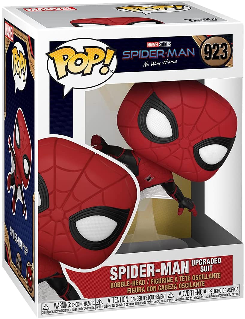 Funko Pop! Marvel: Spider-Man: No Way Home - Spider-Man in Upgraded Suit Vinyl Figure