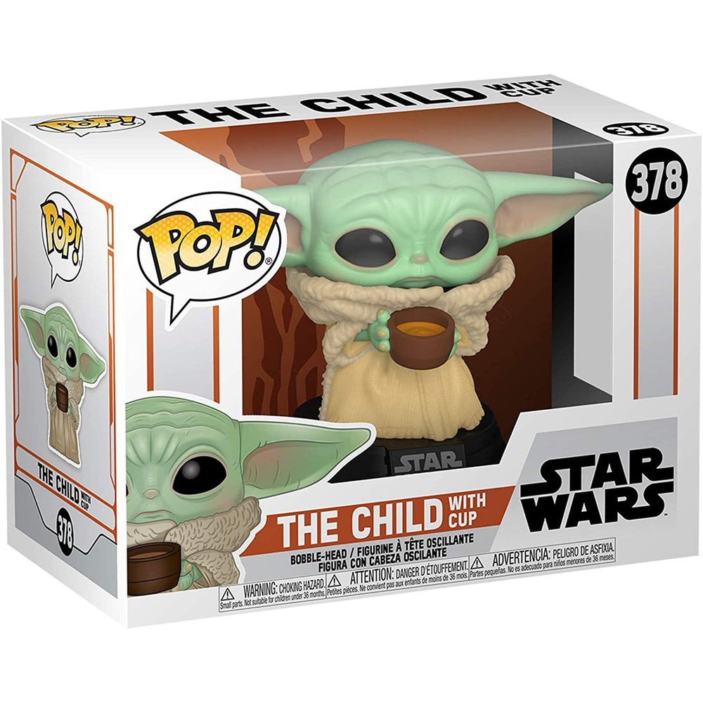 Funko Pop! Star Wars: The Mandalorian - The Child with Cup Vinyl Figure