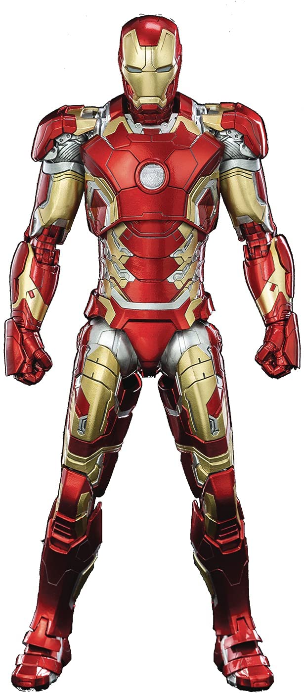 Marvel Avengers Age Of Ultron Iron Man Threezero MK43 1:12 Scale DLX Action Figure