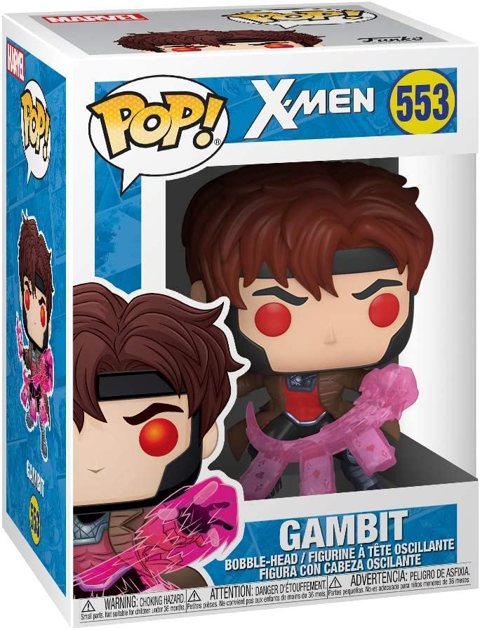 Funko Pop! Marvel X-Men Gambit w/ Cards Vinyl Figure