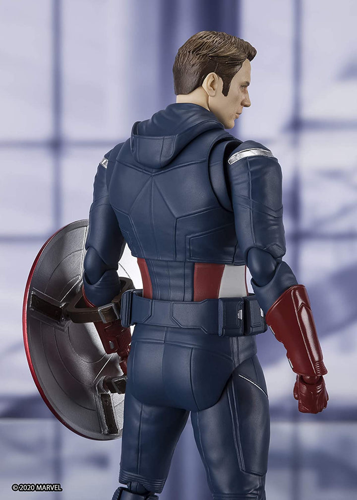 Bandai Tamashii Nations S.H.Figuarts - Avengers Endgame - Captain America Cap VS. Cap Edition Action Figure