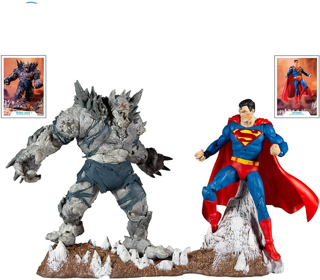 McFarlane Toys DC Collector Superman Vs Devastator Multipack Action Figure Set